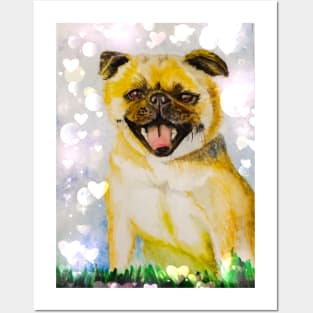 Pug Posters and Art